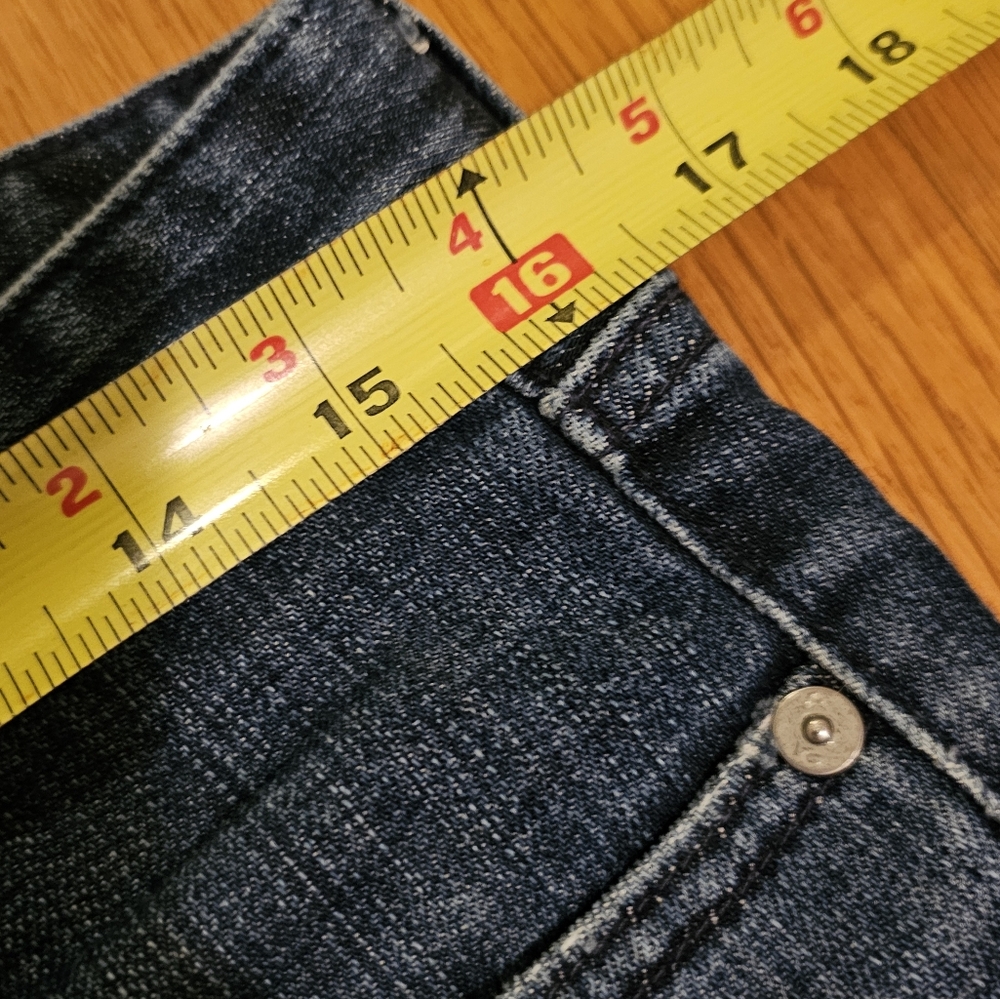 AG Adriano Goldschmied Jeans The Stilt Cigarette Distressed Women’s Size 29R - Picture 11 of 14